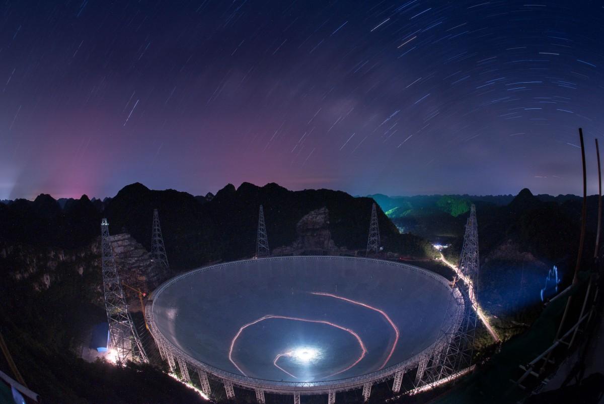FAST, Teleskop Radio Terbesar Tiongkok untuk Berburu Alien