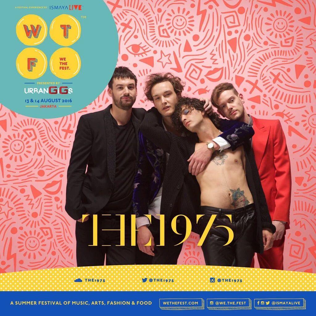 The 1975 dan The Temper Trap Siap Tampil di We The Fest 2016