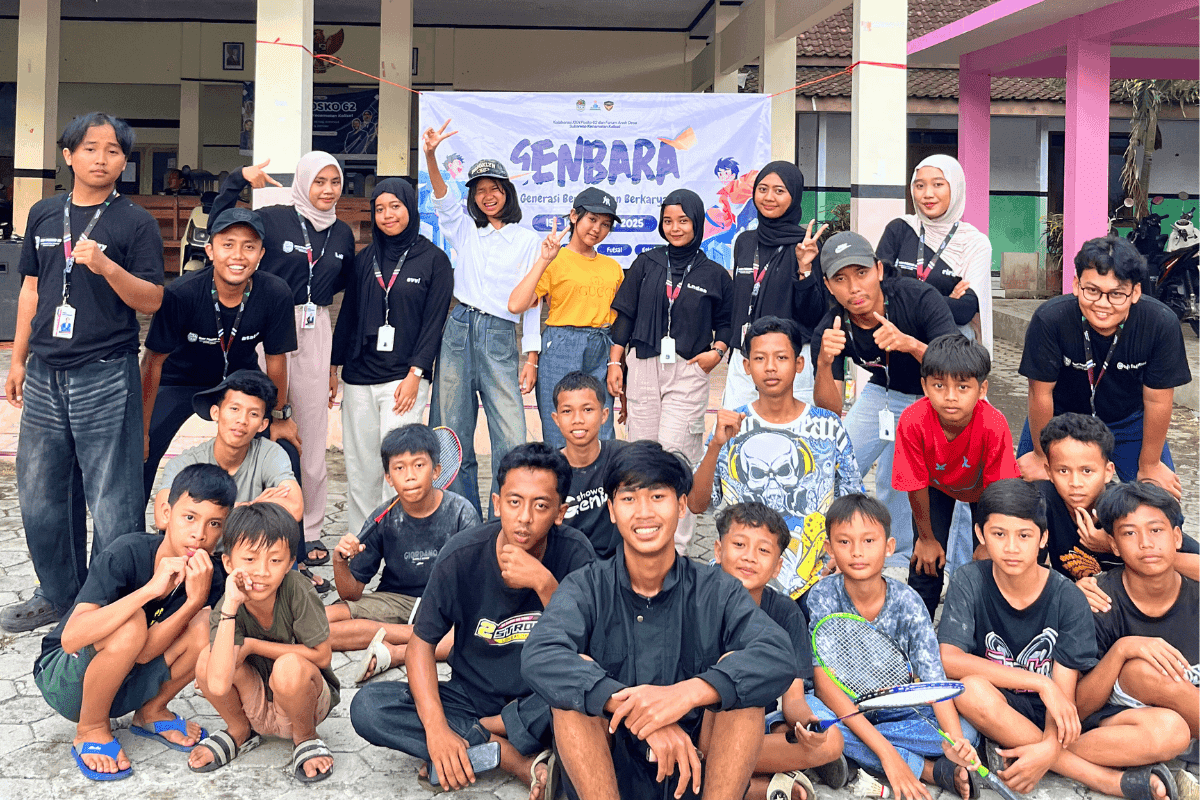 Seru Abis! KKN Posko 62 x FAD Sukoreno Sukses Gelar Lomba Kreatif Jelang Penarikan