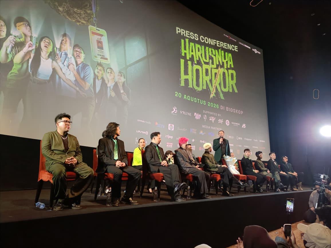 Harusnya Horror Tayang 20 Agustus, Film Reza Arap Bawa Satir Creator Economy dan Kisah Persahabatan