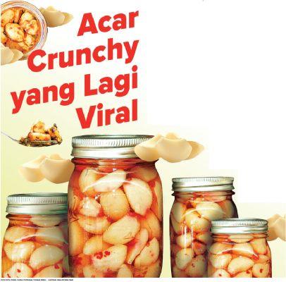 Acar Crunchy yang Lagi Viral