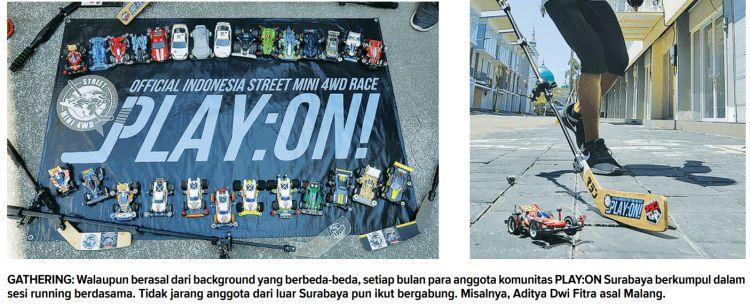 Street Mini 4WD Bantu Olah Fisik